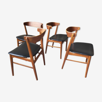 4 Danish Farstrup chairs