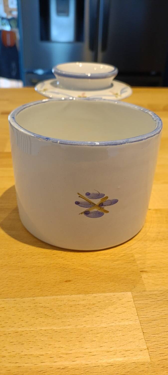 Water butter dish