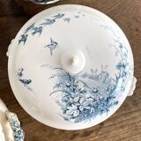 Gien ironstone tureen, "landscapes" model