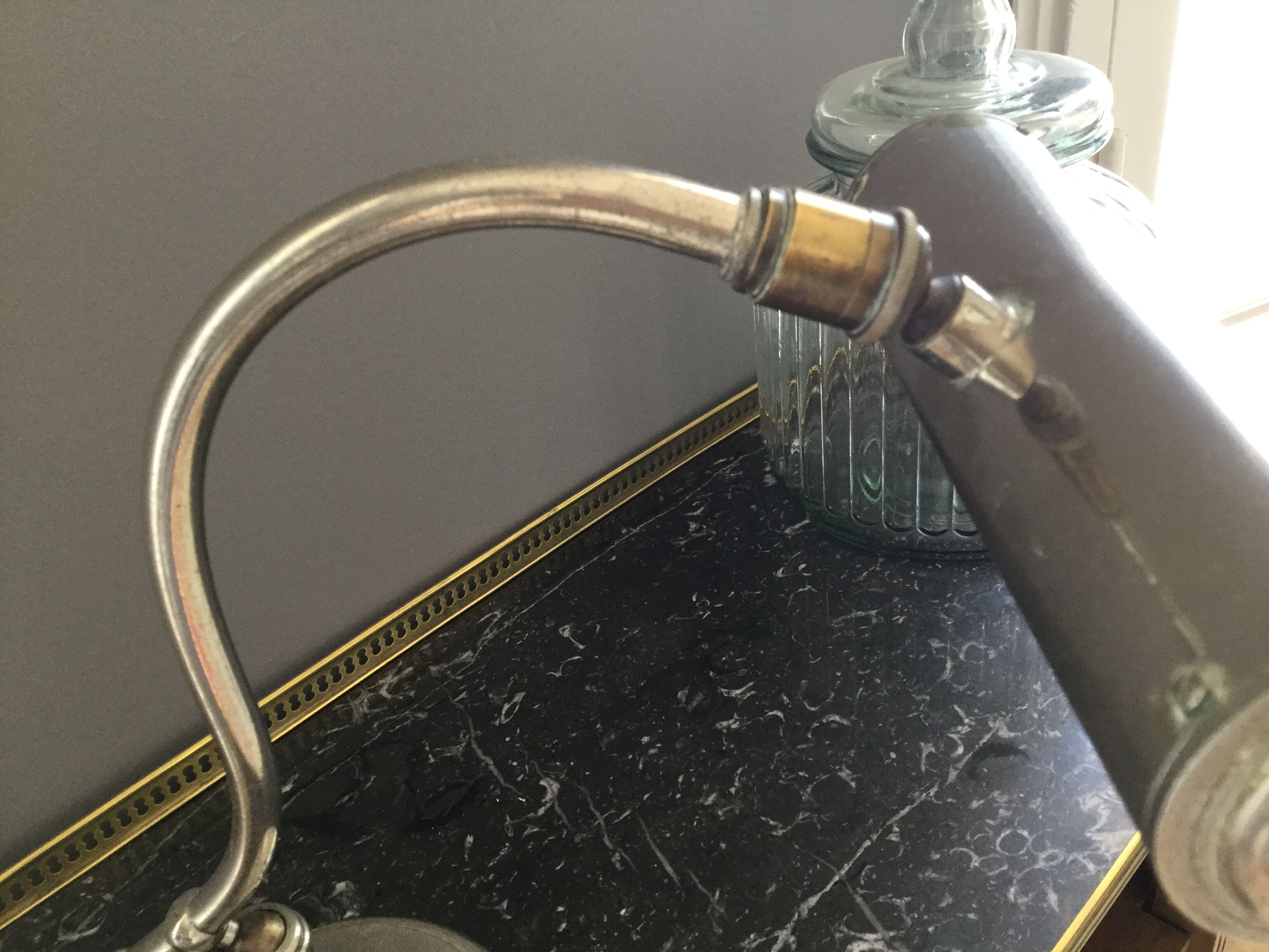 Former notary or banker lamp