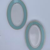 Service complet amande et or Limoges, 6 assiettes