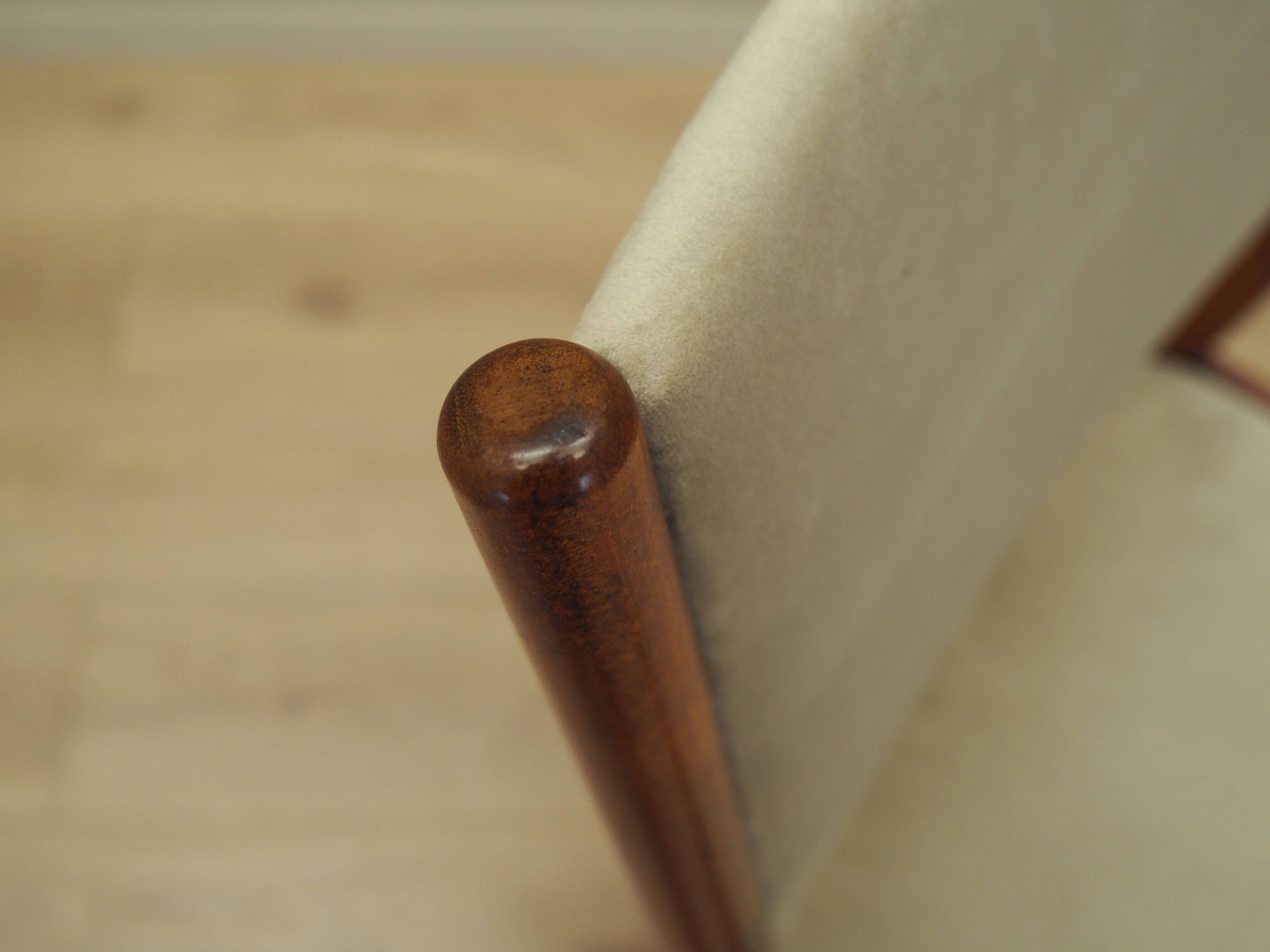 Ensemble de six chaises en acajou, design danois, années 1970, édition : Skovby Møbelfabrik