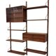 Vintage Poul Cadovius Royal System wall system wall unit