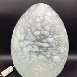 Egg lamp in opaline glassware Vianne