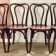 Lot de 4 chaises bistrot fischel