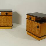 Paire de tables de chevet, années 1960