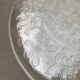 Large Finnish glass plate from the mid-century by Humppila.