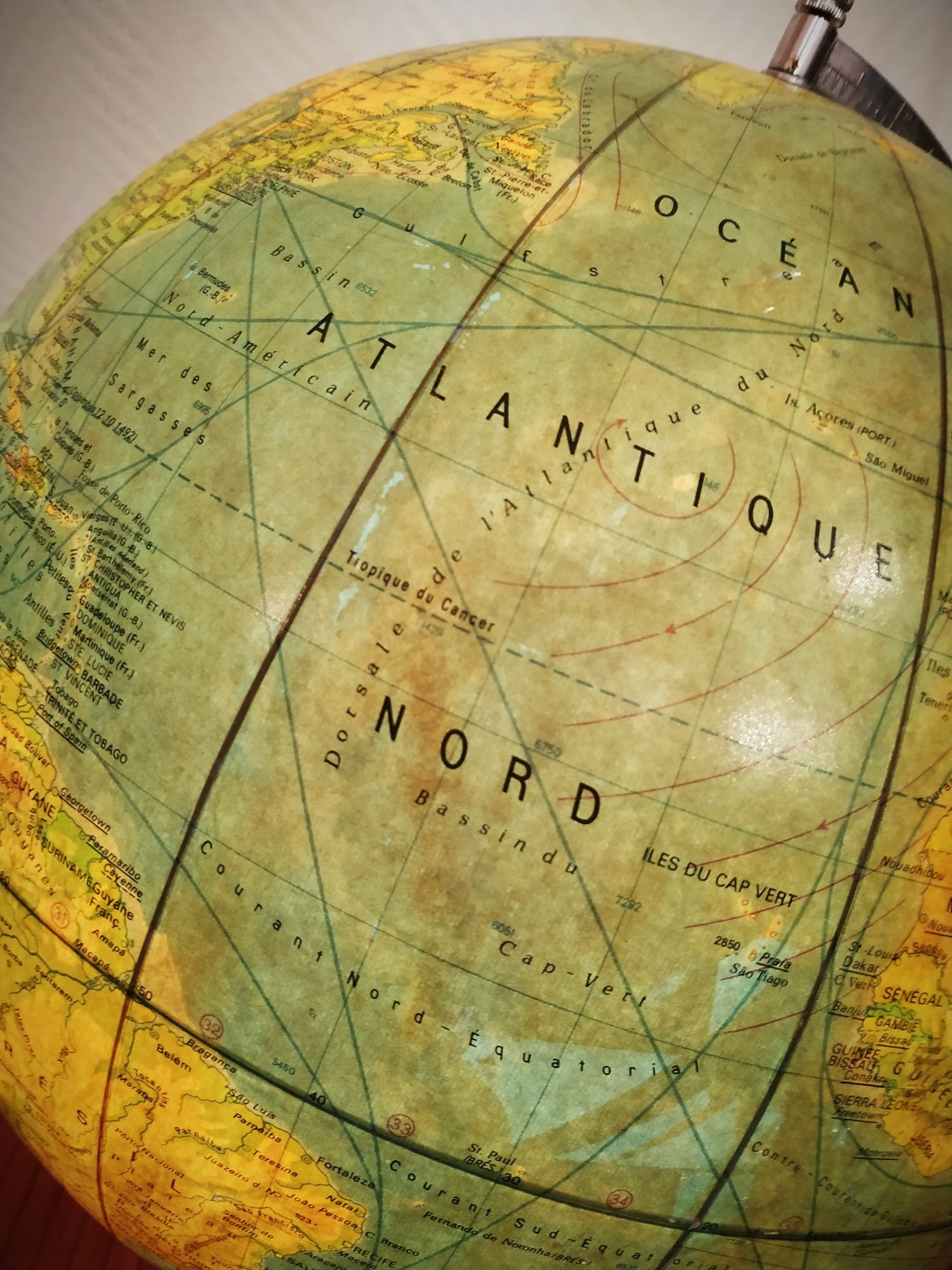 Luminous globe Räth 80's