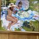 Oil painting on canvas, dimensions: height - 69 cm - width - 82 cm