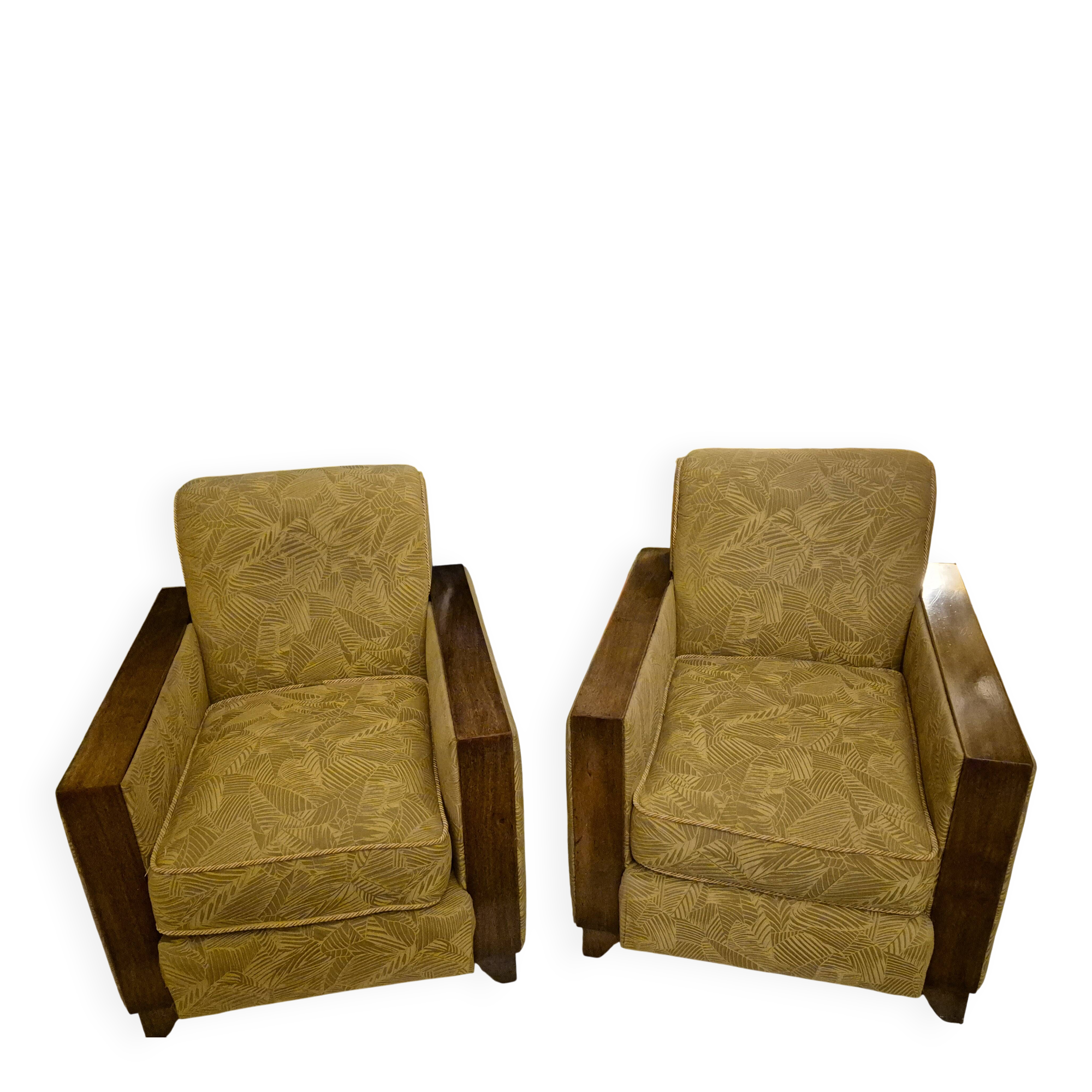 Art Deco armchairs