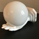 Apply hand in earthenware