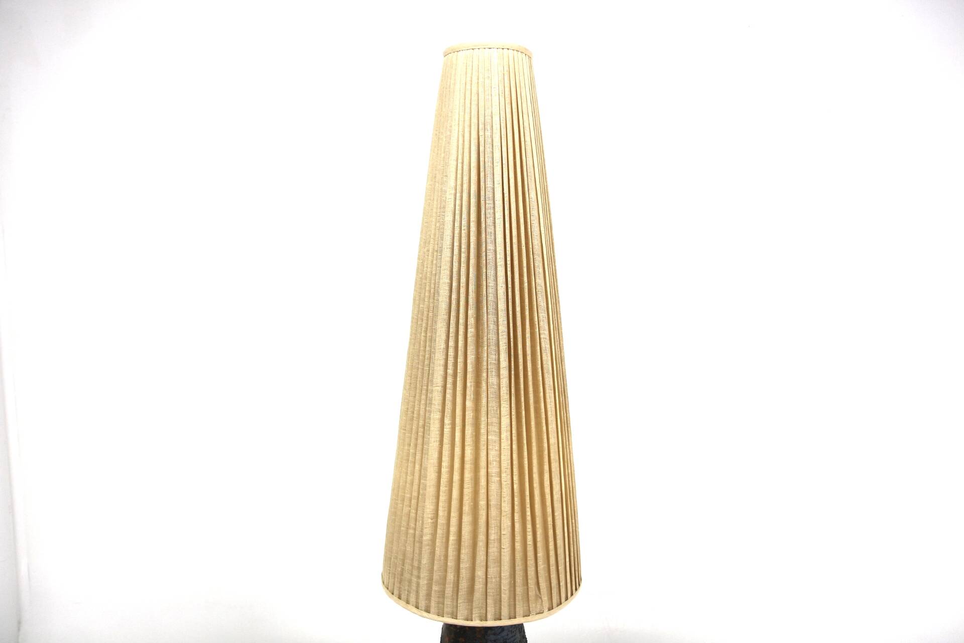 Scandinavian ceramic floor lamp, Ola Fihl, Tilgmans Keramik, Sweden, 1970