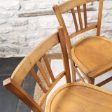 6 Luterma bistro chairs from the 1950s-60s