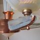 Chandelier Art Deco Petitot glassware ezan