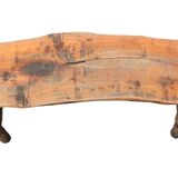 Ancien banc brutaliste
