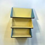 Vintage colorful wall bracket / shelf / bookcase