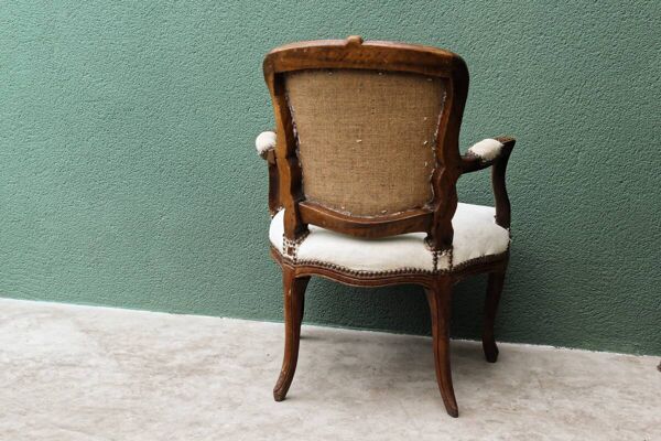 Fauteuil cabriolet, époque louis XV
