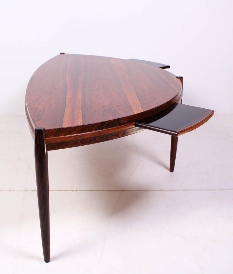 Johannes Andersen rosewood table by Trensum