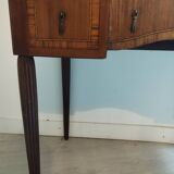 Dressing table with mirror