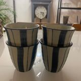 Set of 4 vintage cups