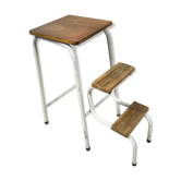 Escabeau marche pied vintage