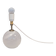 Beautiful table lamp, model Misty by Torben Jørgensen, Holmegaard Glassworks Denmark 1980.