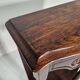 Pair of English 1920s carved oak sidetables