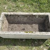 Cement planter from the 1970s