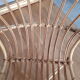 Rattan armchair of the years 60