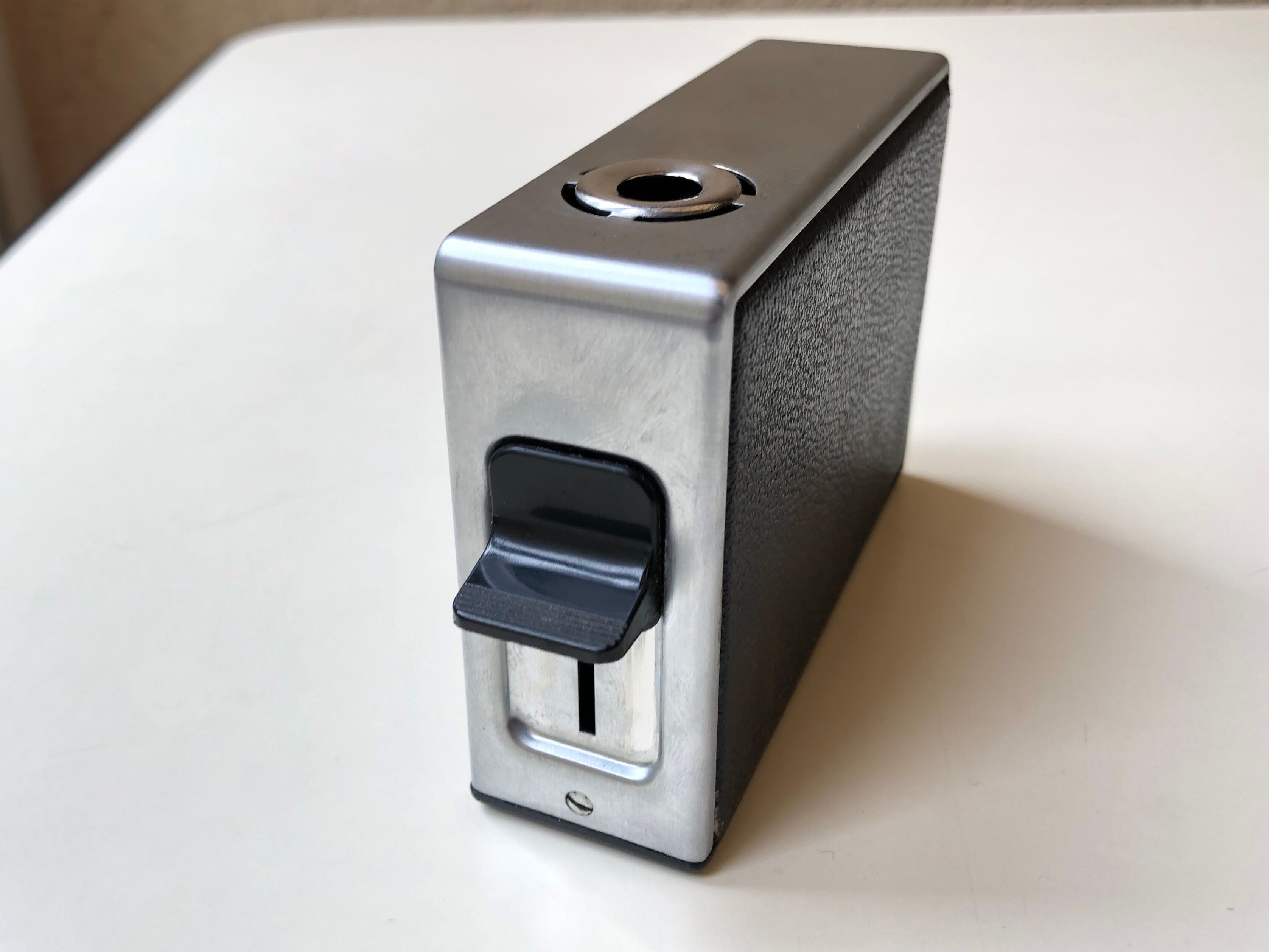 Table lighter Braun TGF 1 design Reinhold Weiss vintage 1968 Galerie Steph Simon