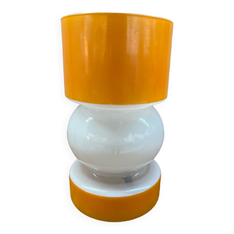 Lampe vintage en opaline