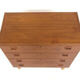 Scandinavian teak chest of drawers, Sweden, 1960