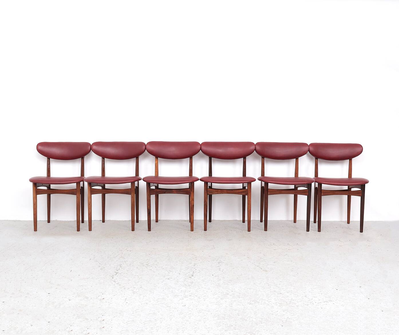 Danish design dining chairs by Scantic Mobelvaerk, 1960s