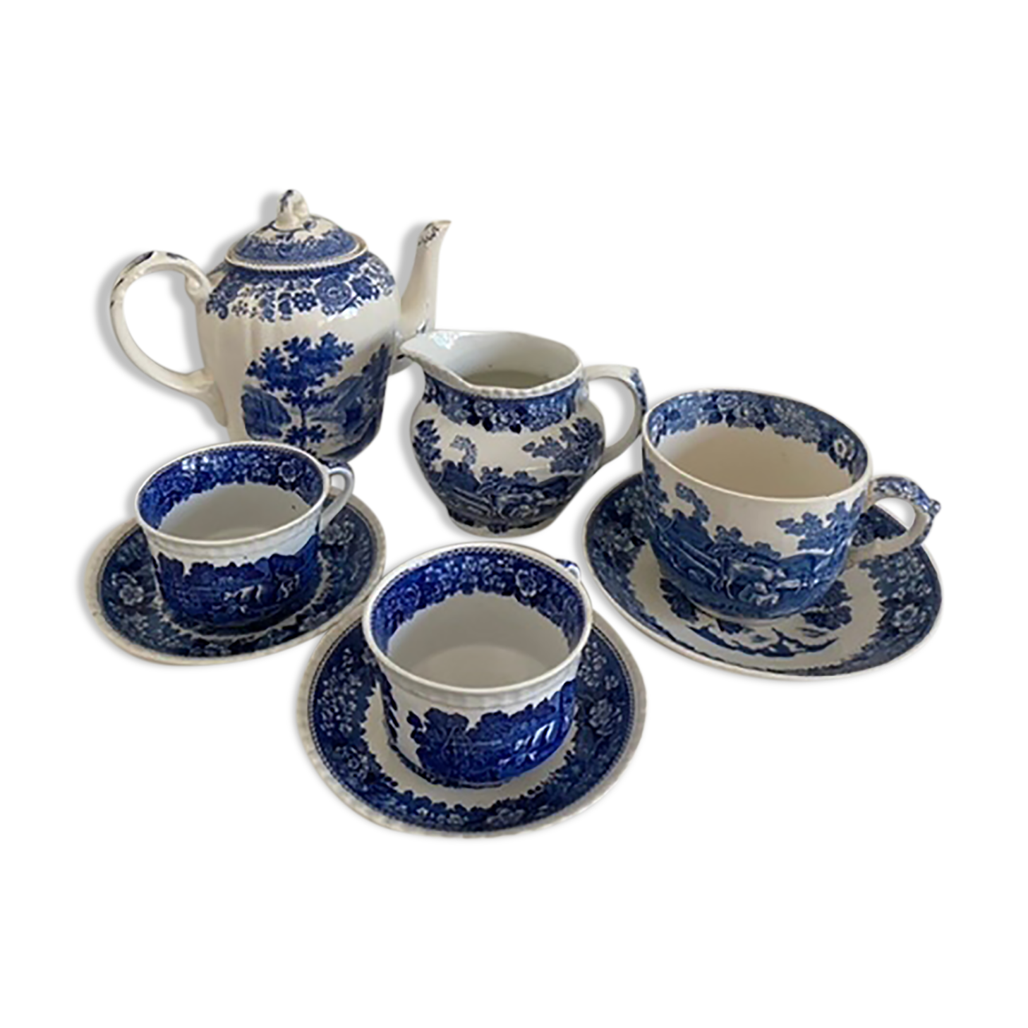 Coffee/tea service in English porcelain