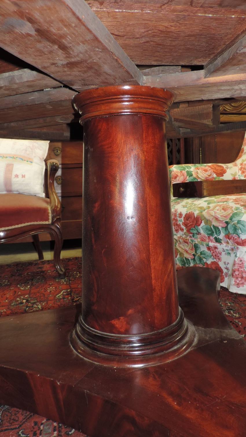 XIX century mahogany tripod table
