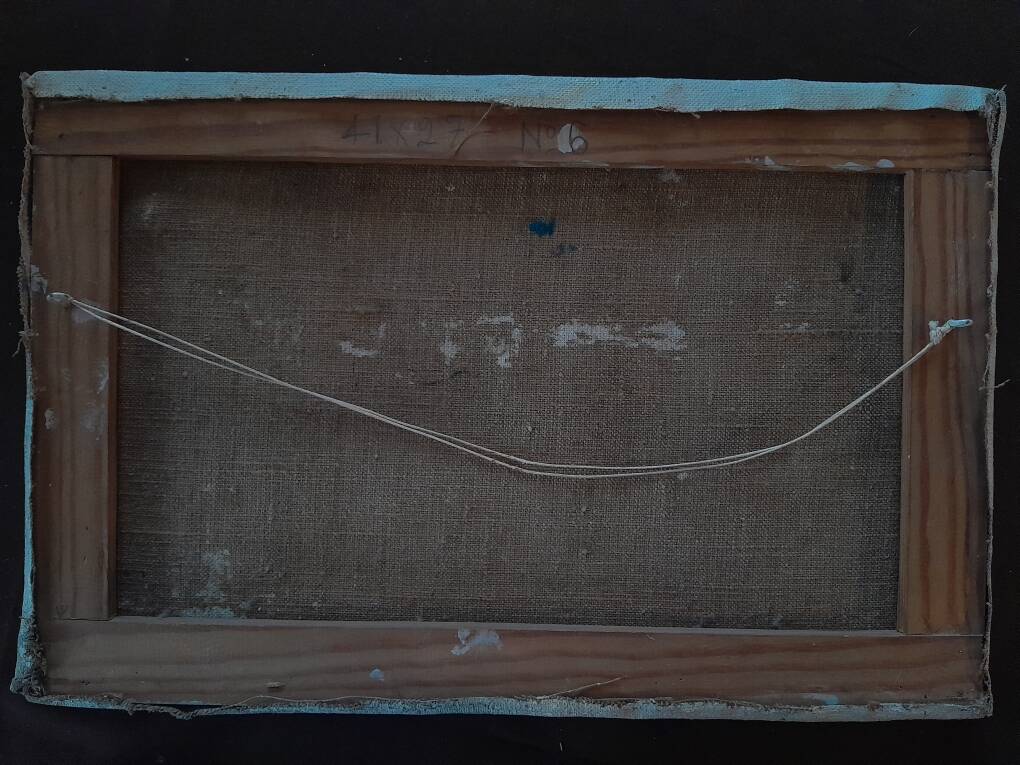 Painting of a Breton Hamlet