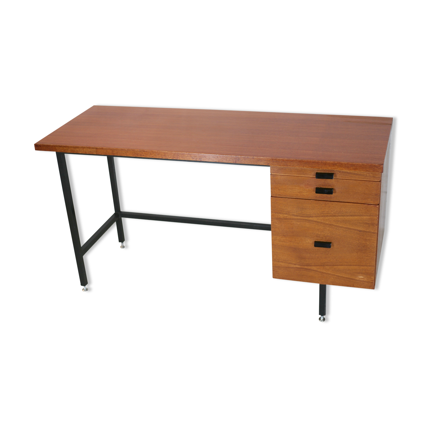 Wood and steel design office, France, circa 1960