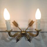 Empire style arrow wall light