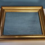 Gold frame mirror
