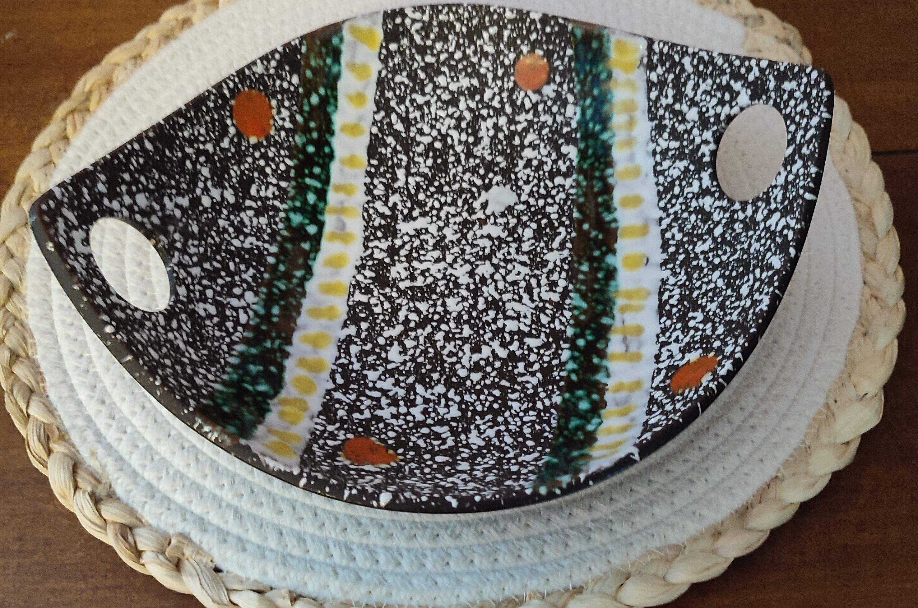 vintage ceramic dish W Germany