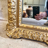 18th century gilded mirror