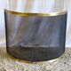 Brass bow firewall and metal mesh