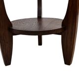 Art Deco Side Table Plant Table Oak 1950s Design