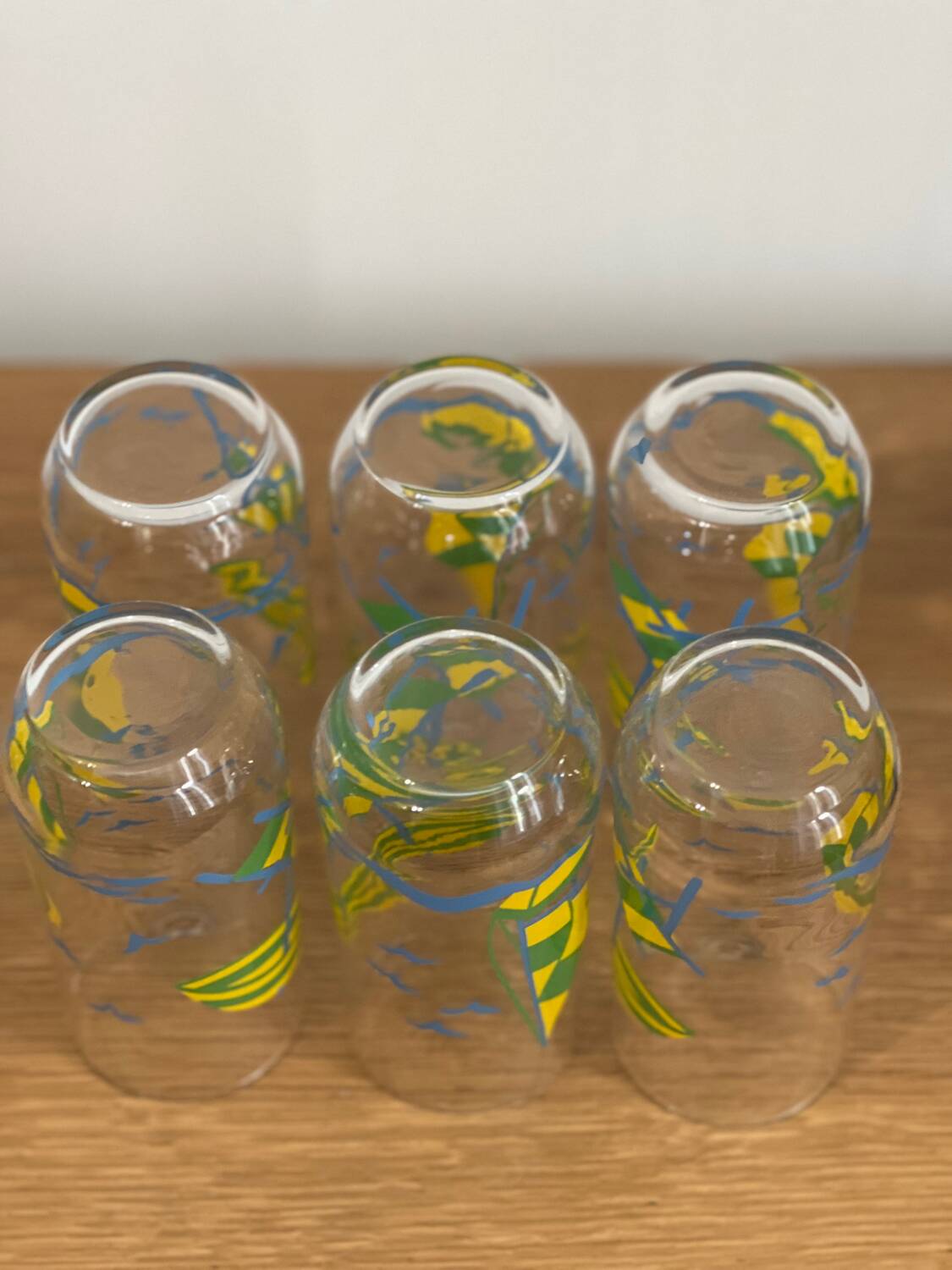 6 verres à orangeade