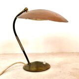 1950s color saucer lamp