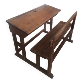 2-seater school desk, 1950s