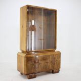 1930s Exclusive Curved Art Deco Bookcase, Czechoslovakia