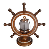 Rudder bar lamp boat vintage wheel