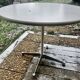 White Melamine Round Table Charles And Ray Eames For Herman Miller