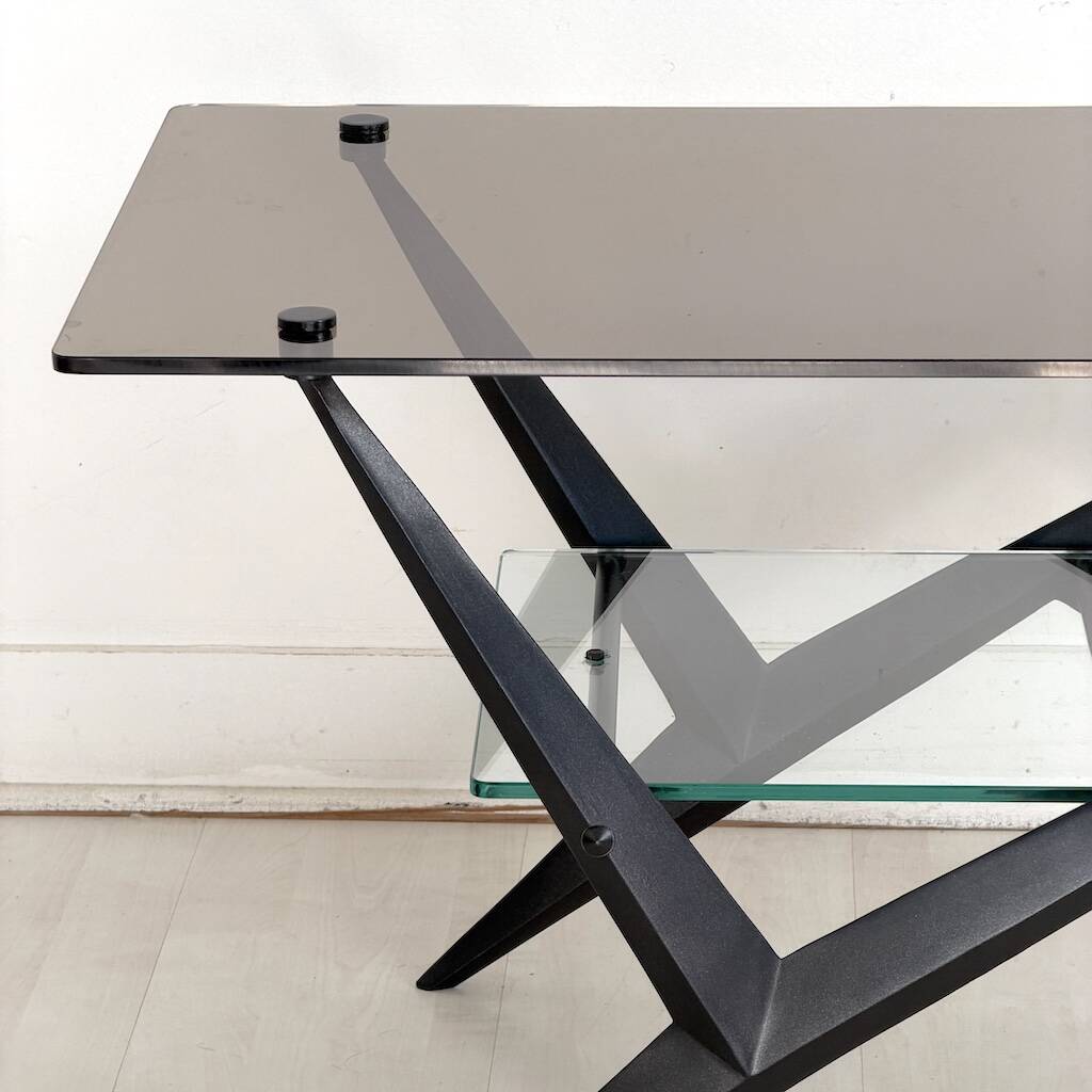 Design coffee table Angelo Ostuni vintage 1950s